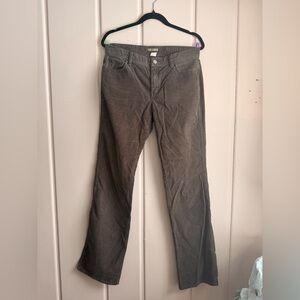 J. Crew Chocolate Corduroy Trousers